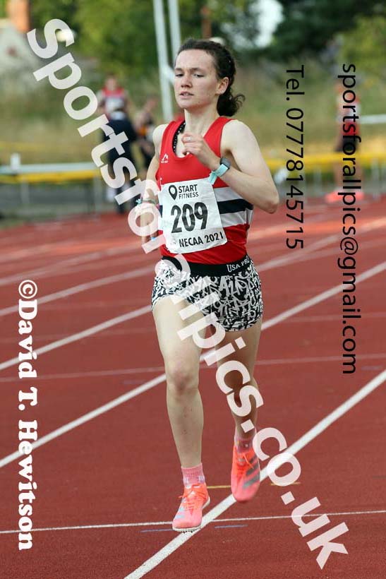 800 metres, 2021 North East Grand Prix 6, Monkton, Wednesday, August 4th. Photo: David T. Hewitson/Sports for All Pics